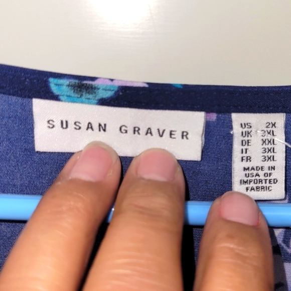 Susan Graver Blouse - Picture 6 of 6
